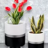 گلدان ست ایستاده مدل مشکی پایه‎دار برند ToXA کد 1728458196