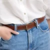 کمربند چرم مصنوعی قهوه‎ای برند Mavi کد 1729427907