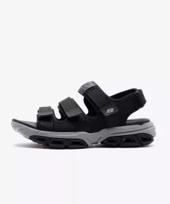 صندل 2104440 مشکی مردانه برند Skechers کد 1728443230