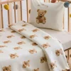 ست کاور سرویس خواب کودک چاپی Teddy خرس کوچولو شیری برند LC Waikiki کد 1729462578