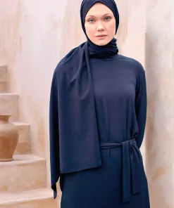 سربند شال پراتیک سرمه ای برند Marina کد 1729395860
