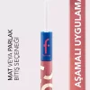 رژ مایع مات فستیوال با درخشش برند Flormar کد 1729393094