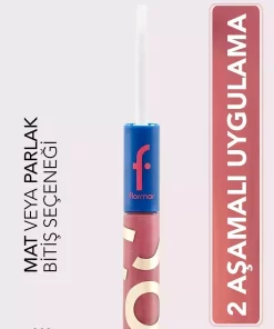 رژ مایع مات فستیوال با درخشش برند Flormar کد 1729393094