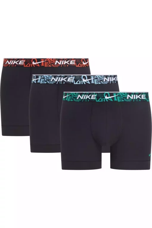 لباس زیر نایک روزانه بندی لوگو‎دار مشکی پلاستیکی مردانه برند Nike کد 1729425160