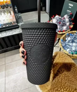 لیوان سرد پلاستیکی 473میلی لیتر مشکی برند Starbucks کد 1729354405