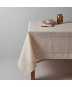 کرم ساده رومیزی 160x260cm برند Linens کد 1728351434
