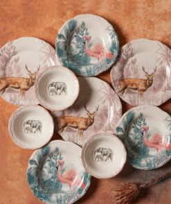 سرویس غذاخوری چینی 6نفره 18تکه جنگل برند Karaca کد 1732378731