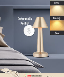 شارژی لامپ مطالعه لمسی 7ساعت امکان پذیر است 3رنگارنگ کم نور پرسی برند Apliqa کد 1731414149