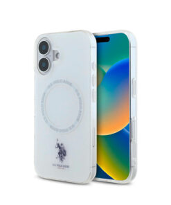 حلقه کاور لوگو‎دار 160 سفید دو رویه iml برند U.S. Polo Assn. کد 1732895495