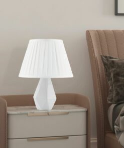 آباژور سرامیک طراحی کلاهدار سفید اتاق نشیمن-تخت تاردو برند Apliqa کد 1731414207