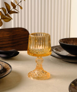 جا شمعی جام جدید سال amber درخت کاج سانتی متر برند Karaca کد 1731033849