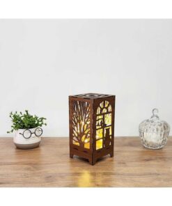 آباژور روز باتری دار مطالعه کوچک برش فرشته لیزر هدیه معلمان برند ALSHOP کد 1731414261