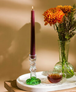 جا شمعی تزئینی مات خانه شیشه ای سبز 14cm برند LC Waikiki کد 1731033011