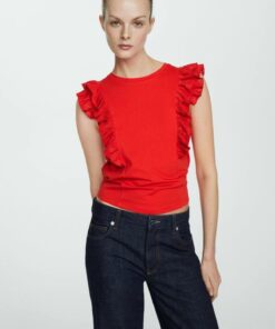 پنبه ای چیندار تیشرت برند MANGO کد 1730983522