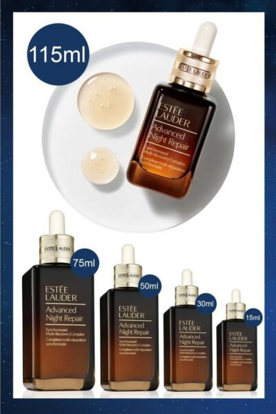 ست سرم شب ترمیم کننده ضد پیری برند Estee Lauder کد 1731523570