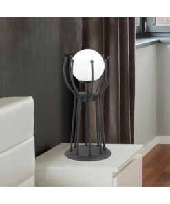 آباژور تخت خواب سالن مدرن فلزی مشکی پابنا برند Apliqa کد 1731414267