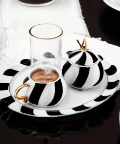 سرویس فنجان قهوه ست 90میلی لیتر 2نفره برند Karaca کد 1730806083