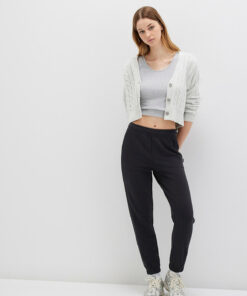 شلوار راحتی ساده مشکی برند Mavi کد 1730481369