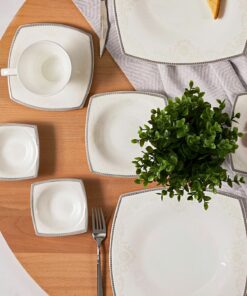 ست سرویس صبحانه مربع 6نفره 26تکه مروارید برند Karaca کد 1730643690