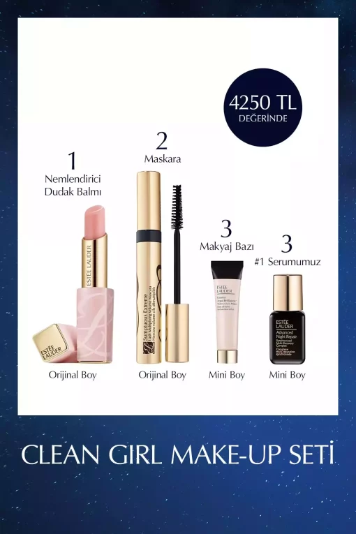 سرم پرایمر ریمل ترمیم کننده لب ست دخترانه تمیز عسل، برند Estee Lauder کد 1732244838