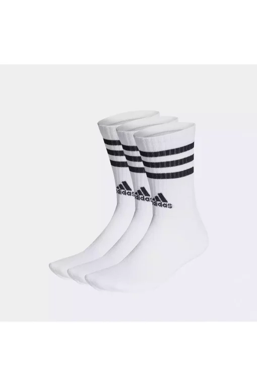 جوراب 3راه‎راه سفید برند adidas کد 1732668682