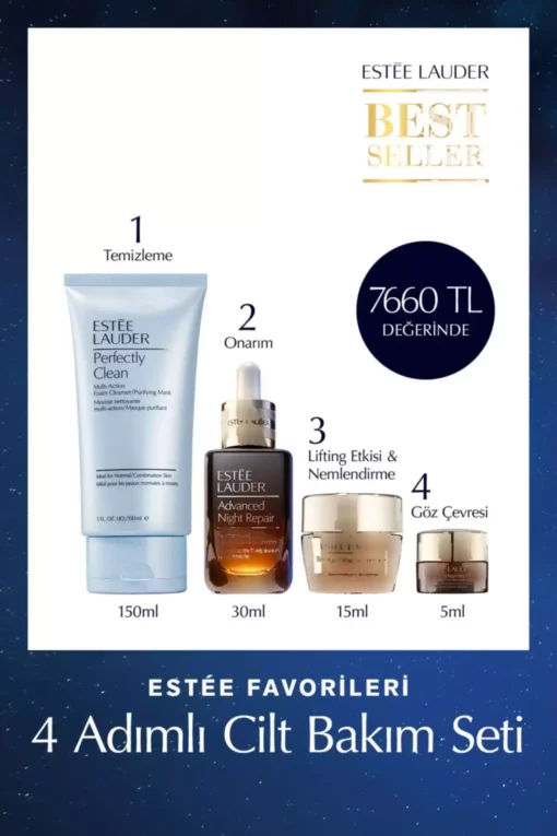 کرم نرم کننده سرم پاک مراقبت چشم ست پوست 40 برند Estee Lauder کد 1731524115