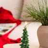 شمع درخت خانه شکل‎دار سال جدید 15 سانتی متر برند LC Waikiki کد 1731423994