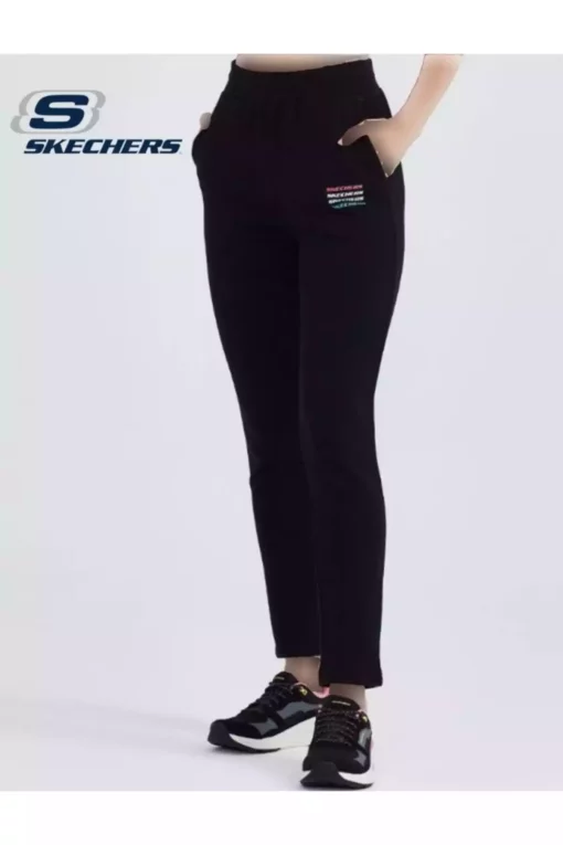 شلوار راحتی روزانه مشکی زنانه برند Skechers کد 1731809171