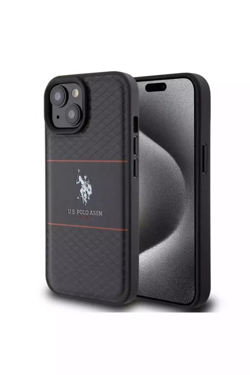 کاور آرم نواری 150 مشکی چرم برند U.S. Polo Assn. کد 1732897288