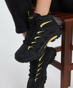 قالب راحت بند دار زرد پوتین سوئی مشکی برند Tonny Black کد 1733085040