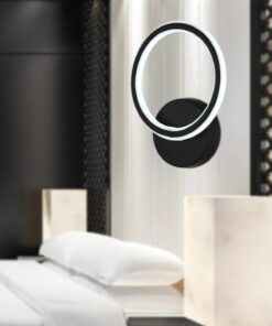 led دیوار سالن مدرن لامپ طراحی 1020 مشکی برند Apliqa کد 1735357532