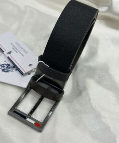 دو طرفه مشکی قهوه چرم 100% اصل مردانه برند U.S. Polo Assn. کد 1734331235