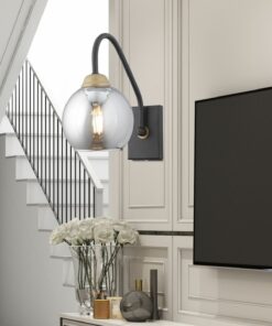 سالن مدرن شیشه ای طرح کهنه شده دودی مشکی تکی برند Apliqa کد 1735353737