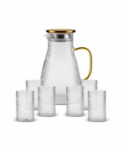 پارچ ست لیوان 7تکه طلایی برند Karaca کد 1733755905