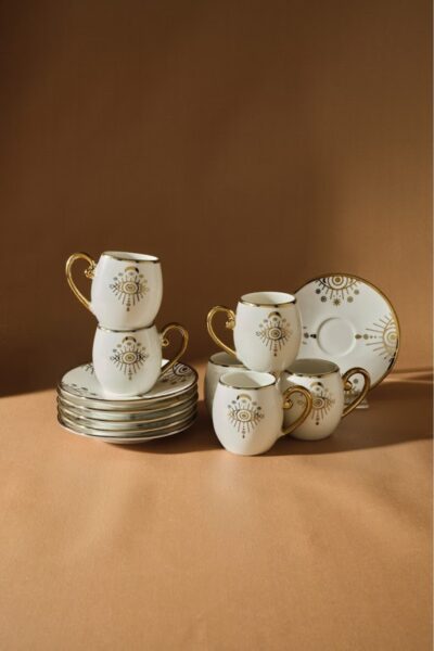 فنجان قهوه 80میلی لیتر 6نفره مارنی برند Karaca کد 1733213375