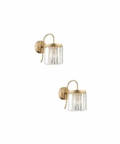 دیوار لامپ برای ست کریستال نگین دار طرح کهنه شده اتاق - تخت برند Apliqa کد 1735353733