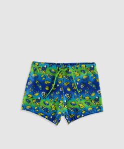 مایو چاپی پسرانه آبی برند LC Waikiki کد 1733429719