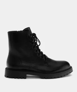 چکمه ساده بند دار برند Pull & Bear کد 1735066650