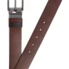 کمربند قهوه‎ای قهوه ای تیره مردانه برند U.S. Polo Assn. کد 1734335001