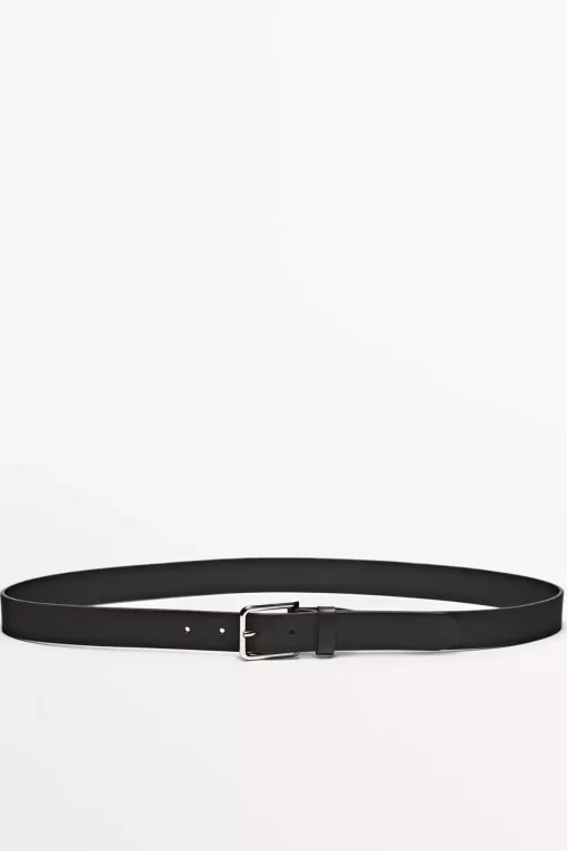 کمربند چرم نرم ناپا برند Massimo Dutti کد 1734330974