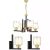 تخت خواب ست سالن مدرن 3تکه طراحی طرح کهنه شده 4lu لوستر-sconce tisse برند Apliqa کد 1735357534