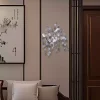 سالن لامپ کریستال صندلی نگین دار کروم برند Apliqa کد 1735357109