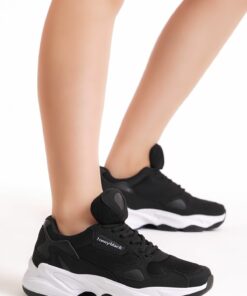 کفش اسپرت سفید zhr مشکی برند Tonny Black کد 1737097481