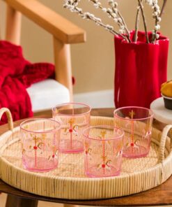 لیوان خانه شیشه ای 380میلی لیتر چاپی برند LC Waikiki کد 1737318349