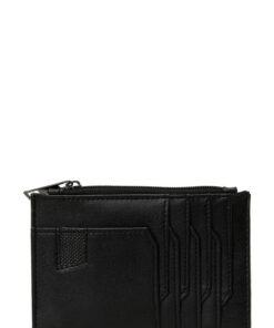 زیپ دار جا کارتی مردانه مشکی crt برند Kinetix کد 1737643213