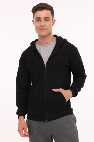 بلوز گرمکن مردانه مشکی برند Kinetix کد 1737513989