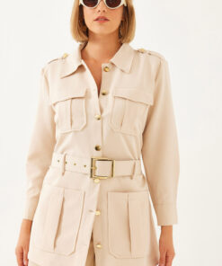 کت دمپا کش زنانه برند Bianco Lucci کد 1737880425