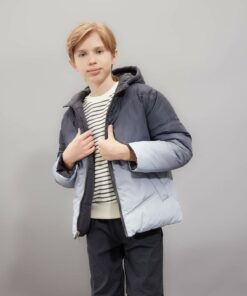 کاپشن کلاهدار پفدار دو طرفه ضد آب پسرانه برند Defacto کد 1737098696