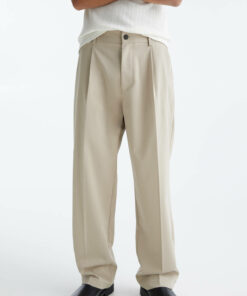 پارچه پاچه گشاد شلوار برند Pull & Bear کد 1737907399