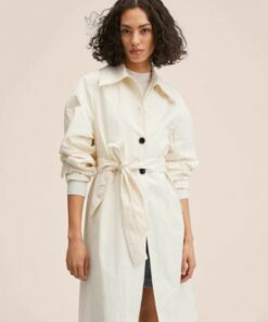 بارانی آستین دار برند MANGO کد 1737876080